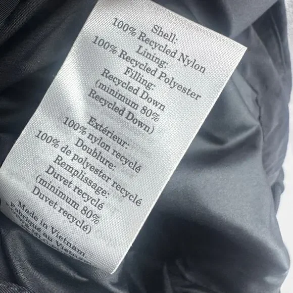 Copied - Everlane the Long Re:down Puffer Coat Long Sleeves Black Size L NWT